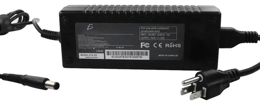 Cargador Laptop Compatible Con Hp 18.5v 6.5a 120w 7.4 5.0mm