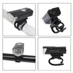 Luz Led Recargable Para Bicicleta Impermeable