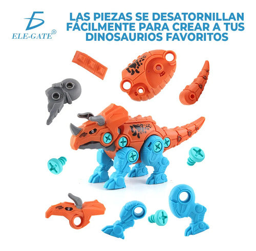 Juguete De Dinosaurio Diy Para Niños Con Taladro