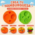 Kit De Plastilina Infantil Con Moldes Rodillo Y Herramientas