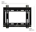 Soporte Para Monitor Pantalla Tv Vesa De14-42 Pulgadas