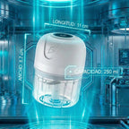 Picadora Eléctrica 250ml Usb Mini Procesador Y Trituradora