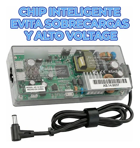 Cargador Para Laptop Compatible Con Asus Rog 280w 20v 14a