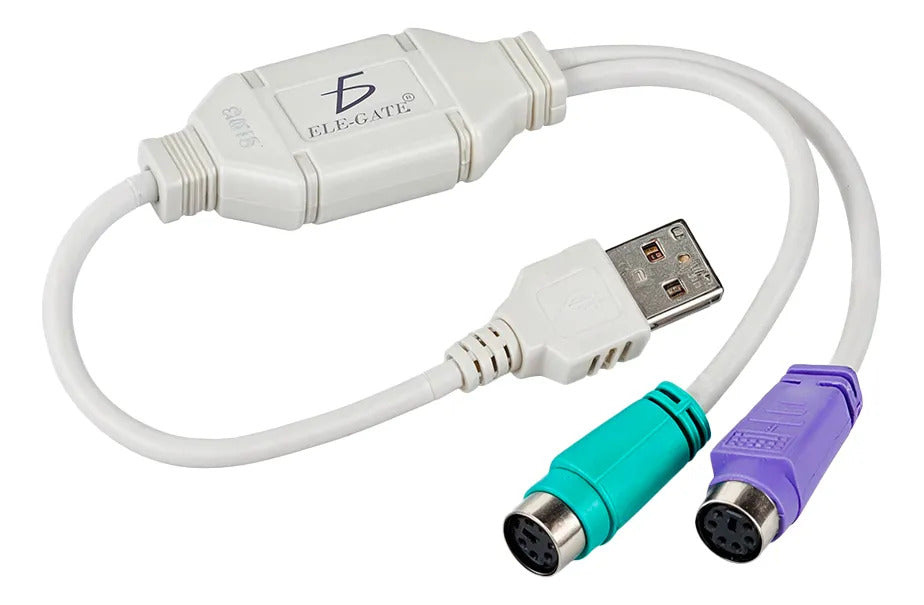 Usb Macho Ps 2 Hembra Adaptador Convertidor