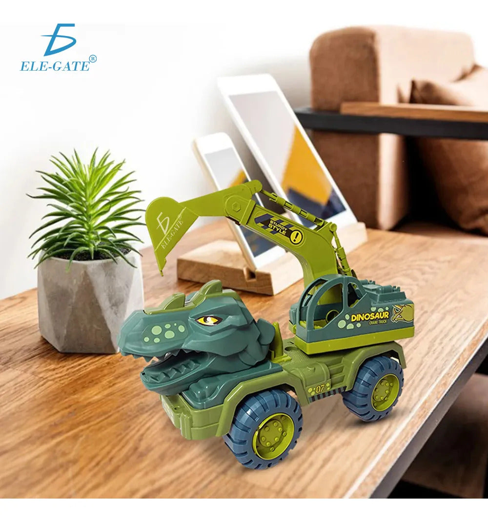 Transportador De Dinosaurios Con Excavadora De Fricción