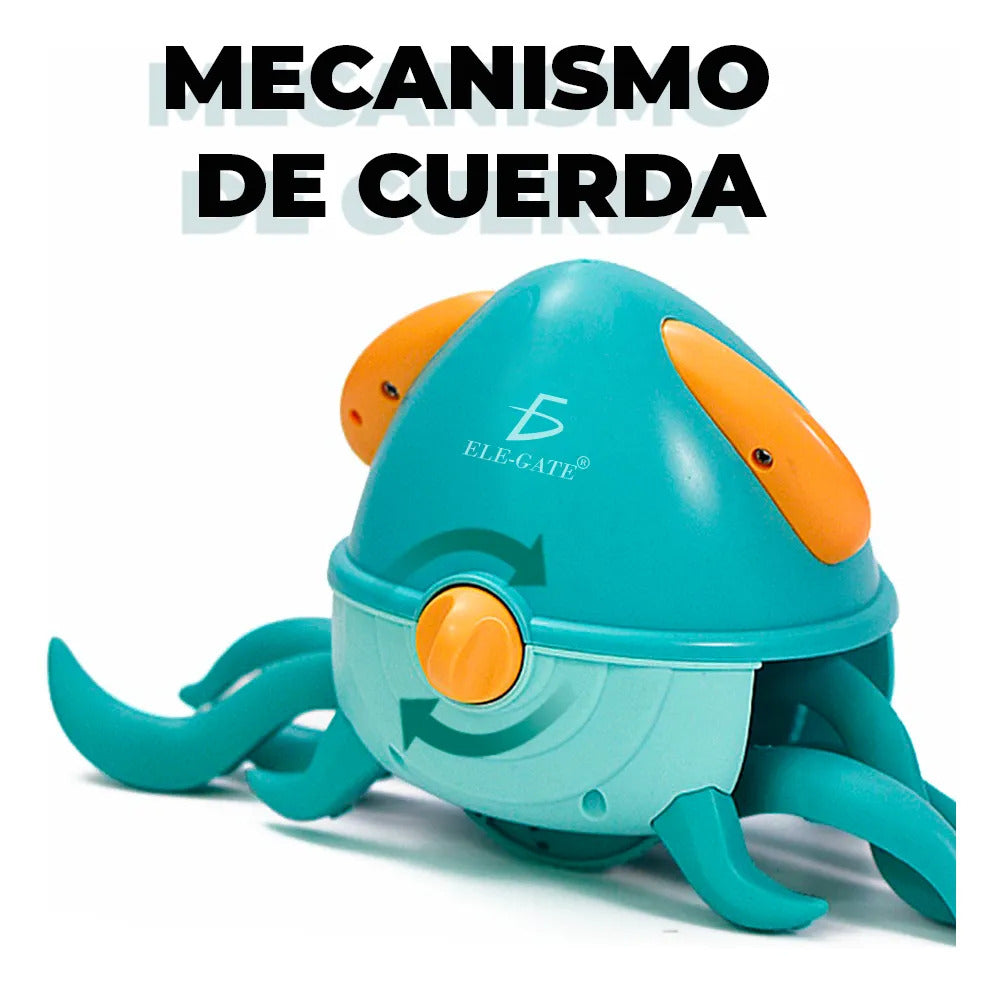 Juguete De Calamar Con Movimiento Contra Agua Bebé