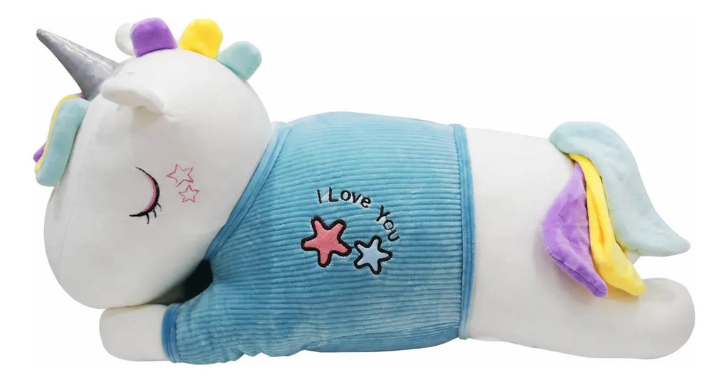 Unicornio Pony De Peluche Arcoiris Juguete Suave De 25cm