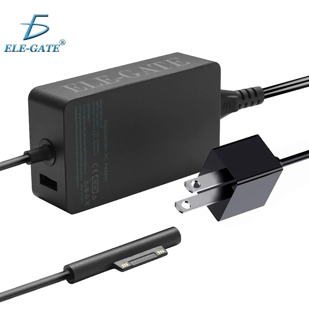 Cargador Laptop Compatible Con Microsoft Surface 36w 12v
