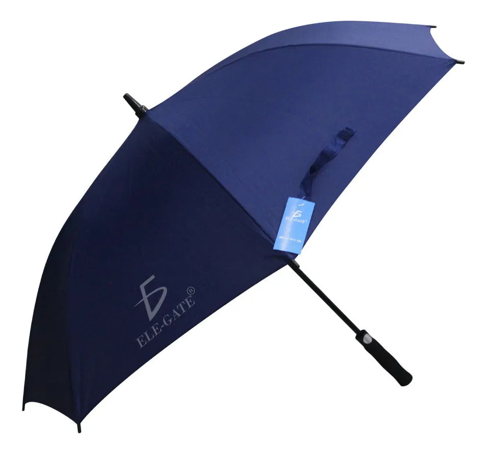Sombrilla Paraguas Grande De Golf Ligero De Fibra De Vidrio Azul