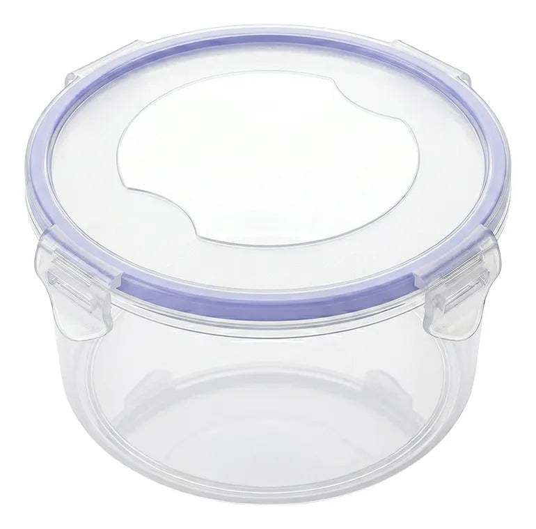 Tupper Hermético 1.4l Con 4 Seguros Antiderrames Para