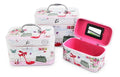 Cosmetiquera Neceser Estampado Kit De 3 Pzas