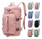 Mochila Con Compartimento Para Zapatos Para Nadar Yoga Y Rosa