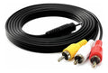 Video Audio Cable Tv Macho A 3 Rca Macho