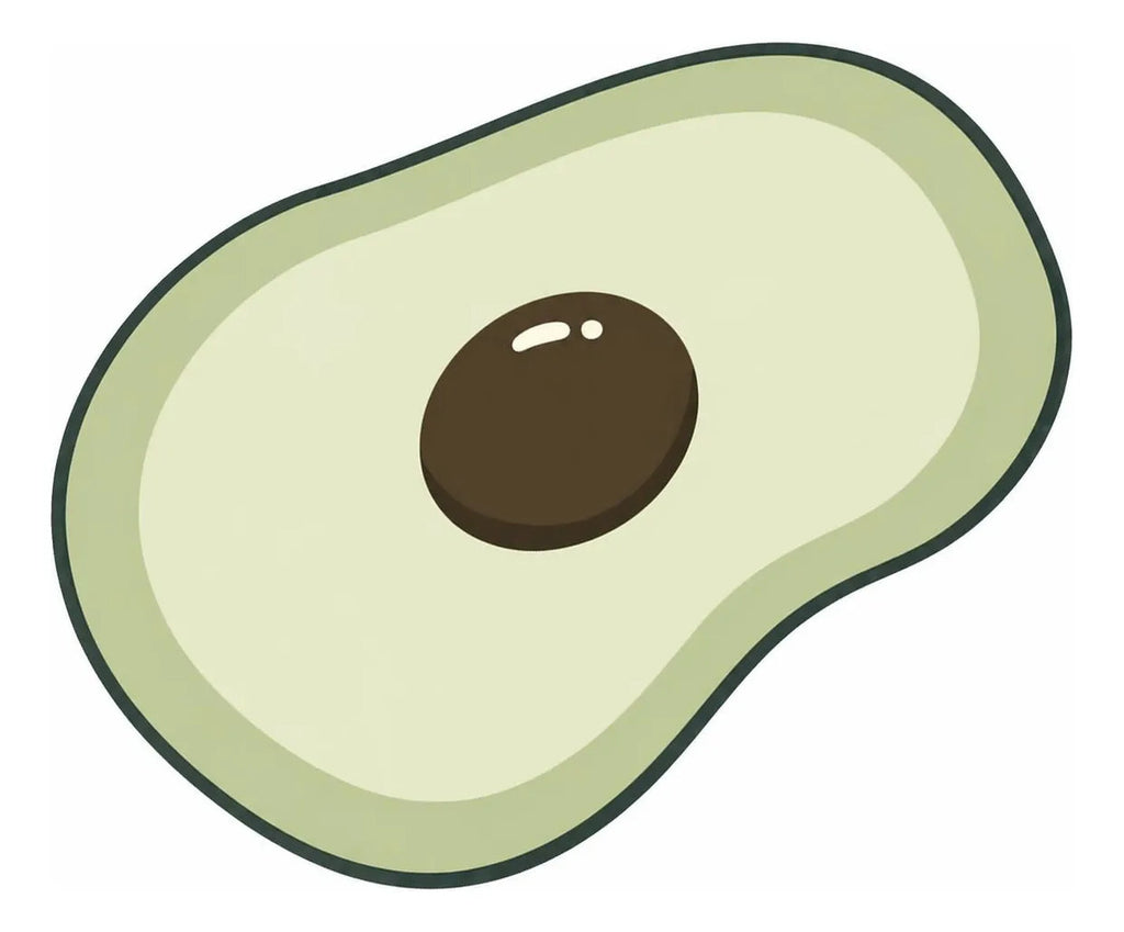 Tapete absorbente 40 x 60 cm diseño aguacate secado rápido