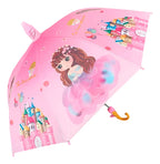 Paraguas Kawaii Con Diseño Para Niña Y Niño Con Silbato
