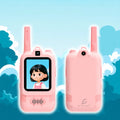 Par de walkie talkies infantiles con video y doble cámara