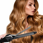 Rizador De Cabello De Titanio Para Rizos Duraderos Y