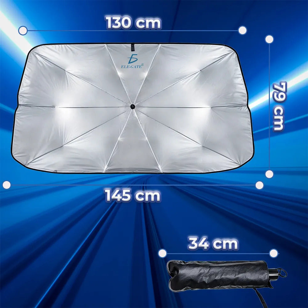 Para Sol Plegable Grande Para Coche Protege Las Vestiduras
