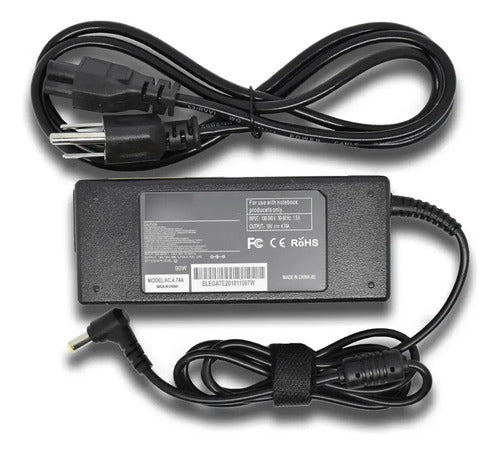 Cargador Laptop Compatible Con Acer 19v 4.74a 5.5 1.7mm