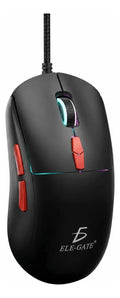 Mouse con cable 6D RGB 3 niveles de dpi iluminación