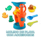 Molino De Arena Grande - Set De Juguetes De Playa Para Niños