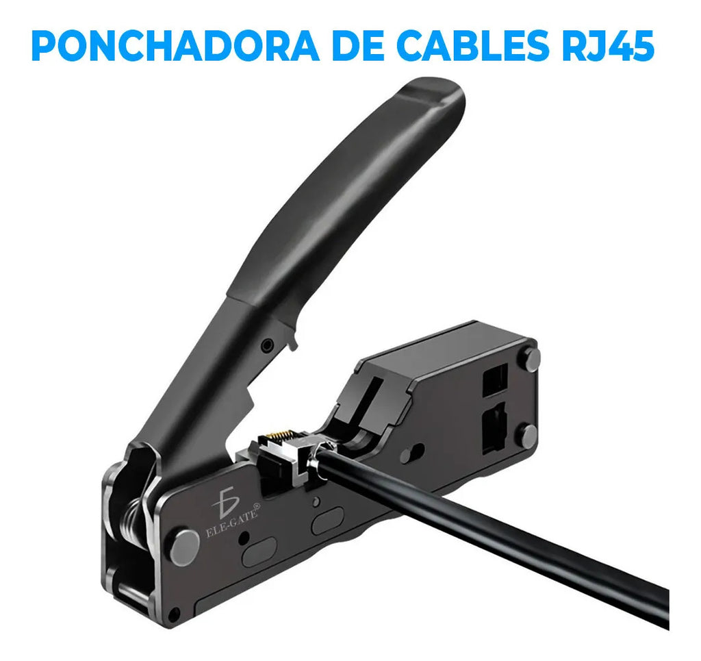 Herramienta de crimpado para conectores de red CAT5 CAT6