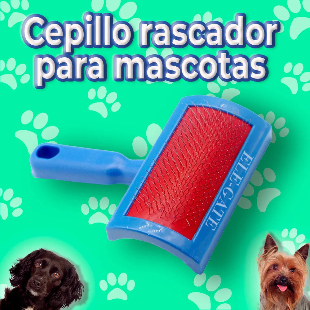 Cepillo Cardina Para Perro Y Gato Con Puntas Protegidas