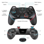Control Bluetooth Compatible Con Nintendo Switch Con