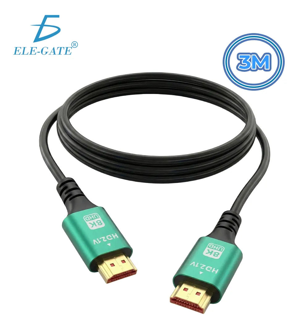 Cable Hdmi 2.1 Ultra Alta Velocidad 3 Metros 8k 48gbps