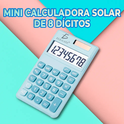 Calculadora Solar Funciona Con Energía Solar Para Un Uso