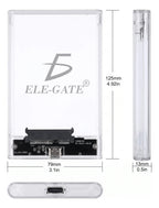 Gabinete Carcasa Disco Duro 2.5 Pulgadas Externo Sata Case