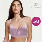 Brasier Con Encaje Y Push Up Con Tirantes Ajustables Negro M