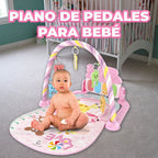 Tapete Musical De Piano Rosa Estimulante Juego Educativo