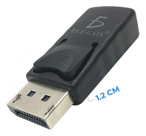 Adaptador Displayport Macho A Mini Displayport