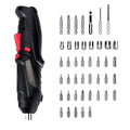 Destornillador eléctrico inalámbrico 3.6V 47PCS en 1 color negro