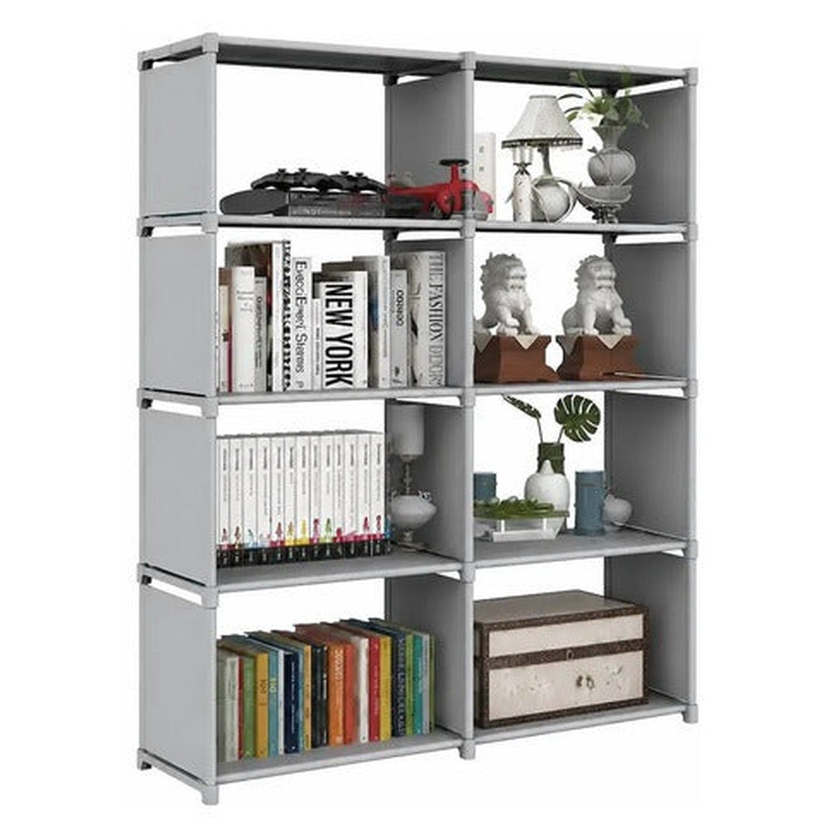 Librero organizador HOG.335 de 8 compartimentos