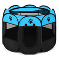 Corral plegable para perros y gatos 91 x 58 cm con malla