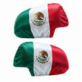 Par de fundas para retrovisores con bandera de México