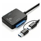 Adaptador dual SATA a type C USB 3.0 lectura simultánea