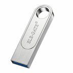 Memoria USB mini metálica 8GB 16GB 32GB conectores USB 2.0 plateado (plata)