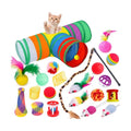 Set de 22 piezas con túnel triple pelotas y ratones para multicolor