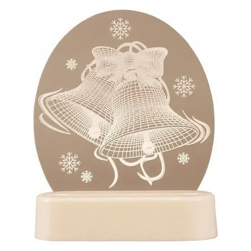 Lámpara 3D de acrílico para decoración navideña ilumina tu