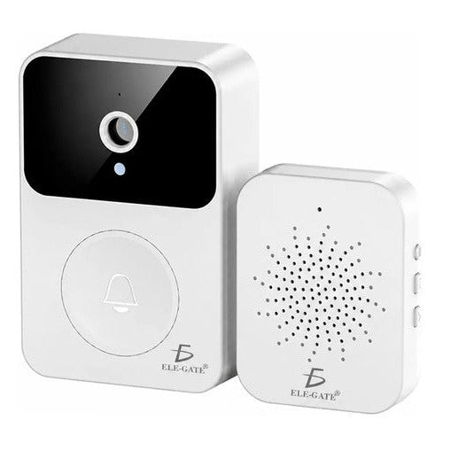 Timbre de puerta inalámbrico con mirilla LCD cámara WiFi