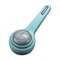 Cepillo para gato con cerdas especiales para pelo largo azul claro