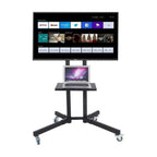 Soporte de TV móvil con ruedas para televisores de pantalla