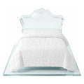 Colcha blancas acolchada elegante y fina