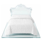 Colcha blancas acolchada elegante y fina