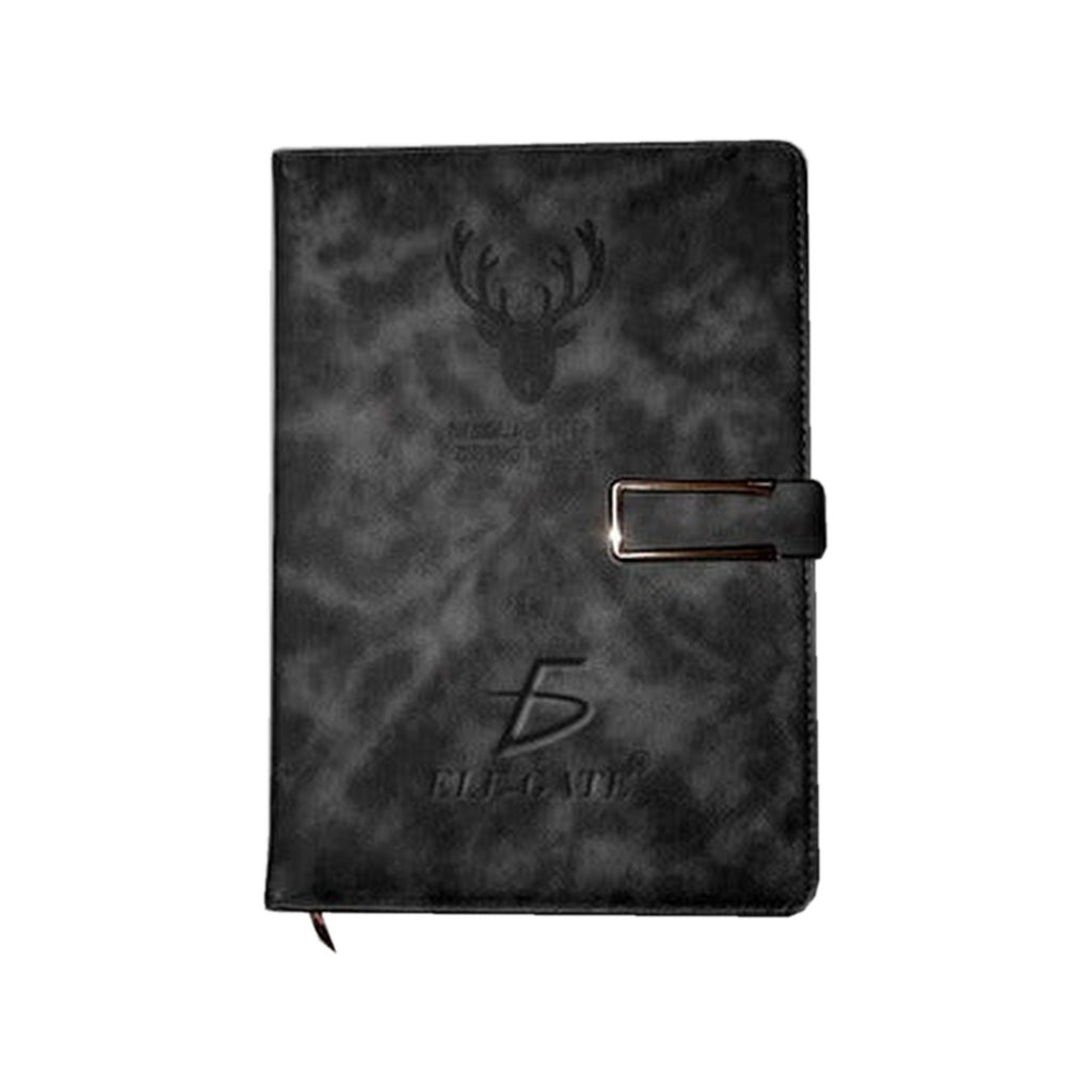 Libreta elegante con portada acolchonada y cierre magnético
