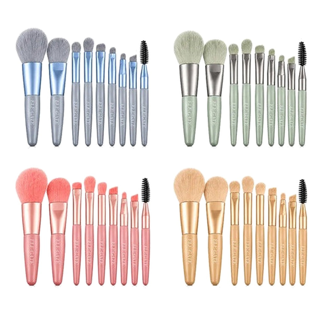 Juego de 8 brochas de maquillaje profesionales