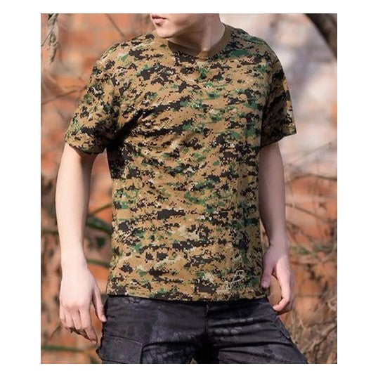 Camisa táctica de camuflaje para hombre